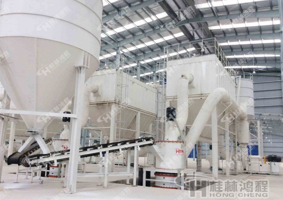 HCH1395超細環(huán)輥磨粉機，白云石磨粉機