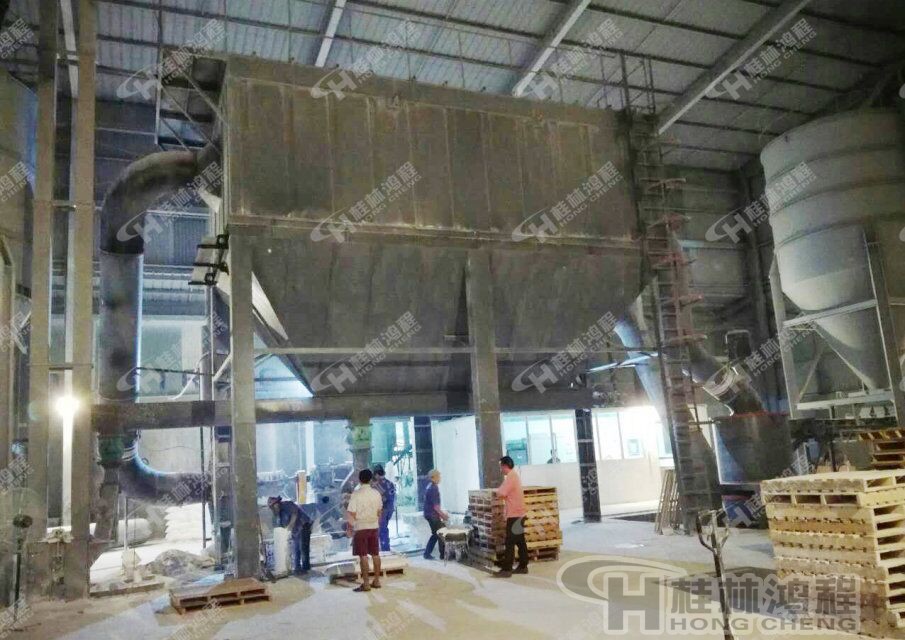 HCH1395超細滑石粉生產設備，滑石磨粉機，桂林鴻程環(huán)輥磨